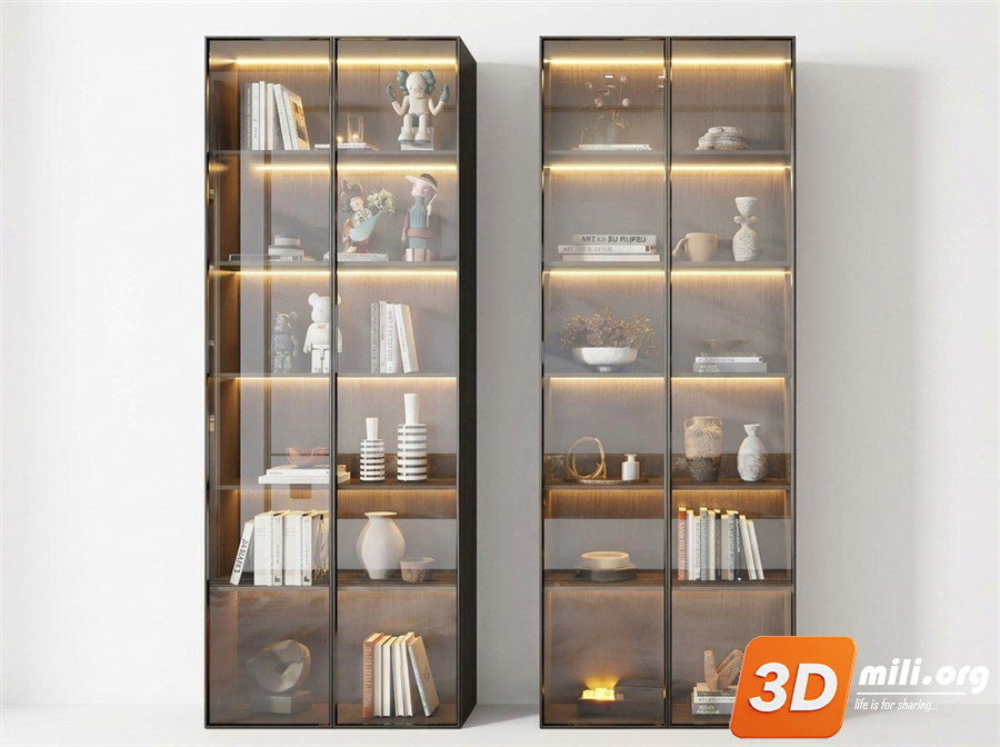 Decorative cabinet Skp Files
